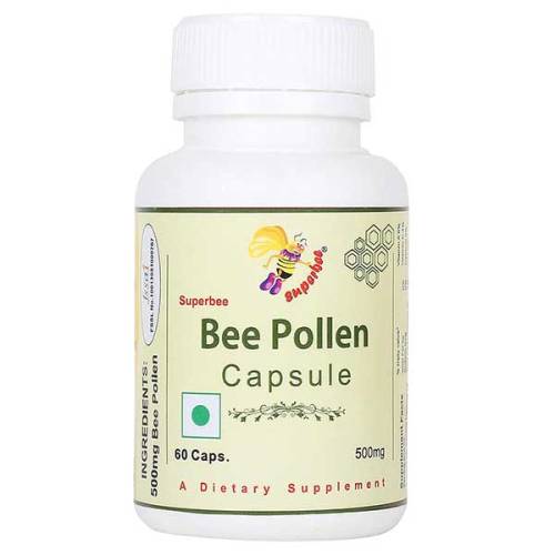 Bee Pollen Capsule, 500 mg-Pack of 60 Capsule Suppliers in Delhi